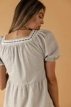 Harley Puff Sleeve Dress -ROOLEE FASHION SHOP 7W4A0355