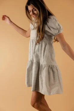 Harley Puff Sleeve Dress -ROOLEE FASHION SHOP 7W4A0378