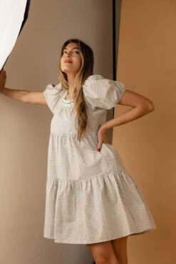 Harley Puff Sleeve Dress -ROOLEE FASHION SHOP 7W4A0391 e8780d90 9f6e 467e 8f37 4f6d7183f404