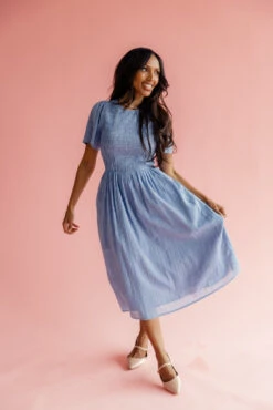 Return To Me Smocked Dress -ROOLEE FASHION SHOP 7W4A0392 2f291a16 e146 4ce3 a2f1 9b2751226b33