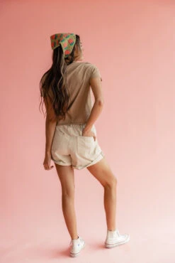 Free People Everyday Tee - Relaxed Fit Soft Short Sleeve Top -ROOLEE FASHION SHOP 7W4A0515