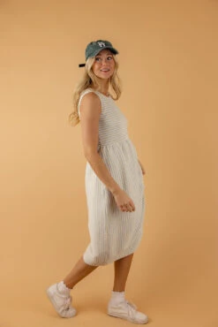 On Your Mind Striped Tank Dress -ROOLEE FASHION SHOP 7W4A0542