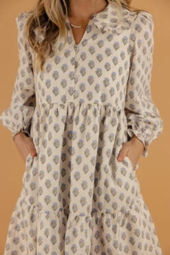 Cottagecore Tiered Mini Dress with Peter Pan Collar and Poet Sleeves 12 Cottagecore Tiered Mini Dress with Peter Pan Collar and Poet Sleeves -ROOLEE FASHION SHOP 7W4A0672