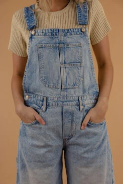 Free People Good Luck Barrel Overalls -ROOLEE FASHION SHOP 7W4A0730