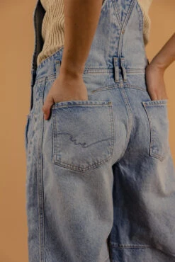 Free People Good Luck Barrel Overalls -ROOLEE FASHION SHOP 7W4A0747