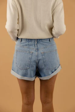 Free People Danni High-Rise Cuffed Shorts -ROOLEE FASHION SHOP 7W4A0780