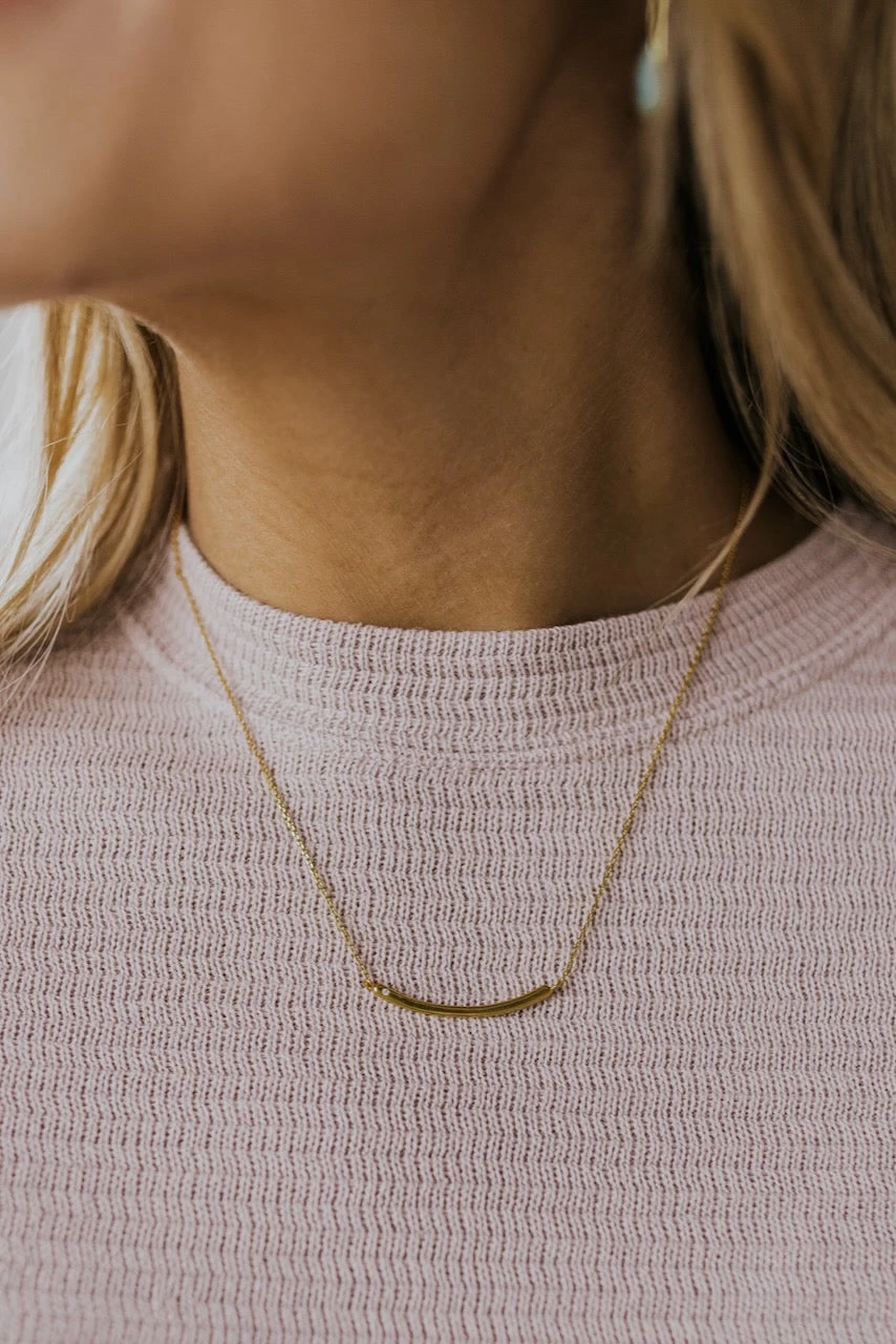 Gold Vermeil Comet Pendant Necklace - Modern Adjustable Jewelry 3 Gold Vermeil Comet Pendant Necklace - Modern Adjustable Jewelry