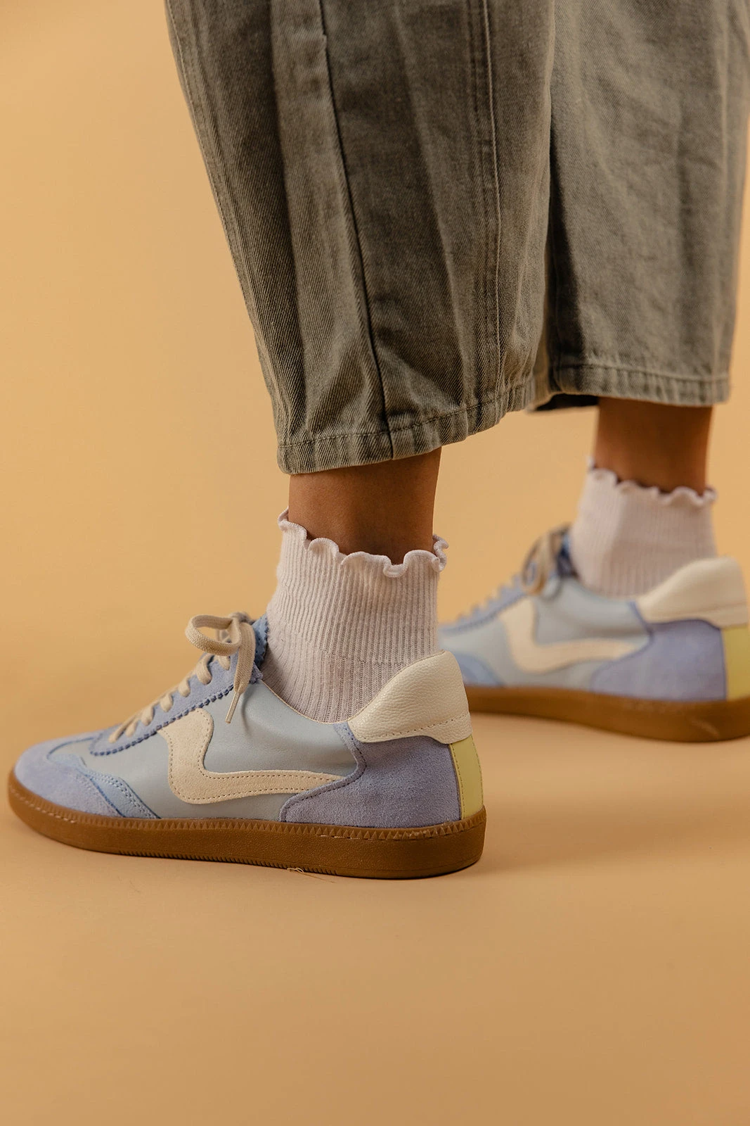 Dolce Vita Notice Fashion Sneakers - Elevated Mixed Textures 3 Dolce Vita Notice Fashion Sneakers - Elevated Mixed Textures