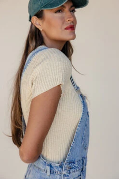 The Jasper Ribbed Tee -ROOLEE FASHION SHOP 7W4A1436