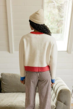 Multi-Color Block Knit Cardigan Sweater in Cream -ROOLEE FASHION SHOP 7W4A1471 87166d28 e027 43b0 a6f4 f667638b6ee3