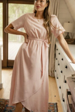 Taylor Jane Wrap Maxi Dress with Elastic Waist and Removable Tie 40 Taylor Jane Wrap Maxi Dress with Elastic Waist and Removable Tie -ROOLEE FASHION SHOP 7W4A1563 a0aa6cbb 8944 4cc4 aca3 c8ae369fd265