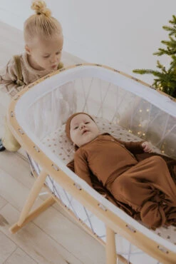 Newborn Baby Bundle: 3-Piece Knotted Gown, Swaddle & Hat Set -ROOLEE FASHION SHOP 7W4A1627 69bb258d ab36 4939 b4e2 55eaafa95648