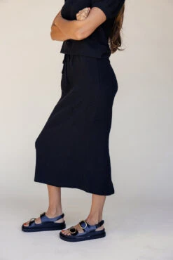 Adjustable Midi Tie Waist Skirt with Elastic Comfort 11 Adjustable Midi Tie Waist Skirt with Elastic Comfort -ROOLEE FASHION SHOP 7W4A1637