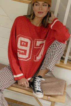 Varsity 97 Knit Sweater -ROOLEE FASHION SHOP 7W4A1644 e2815908 ba28 4848 bcaf 703f20ad6f4b