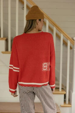 Varsity 97 Knit Sweater -ROOLEE FASHION SHOP 7W4A1654