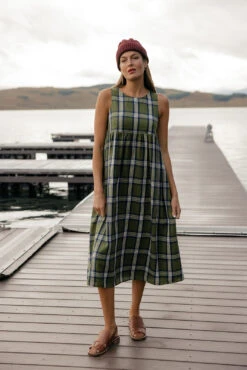 Dockside Plaid Midi -ROOLEE FASHION SHOP 7W4A1712