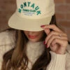 Montauk Snapback Baseball Cap - Flat Brim Cotton Summer Hat -ROOLEE FASHION SHOP 7W4A1893