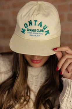 Montauk Snapback Baseball Cap - Flat Brim Cotton Summer Hat -ROOLEE FASHION SHOP 7W4A1895