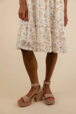 White Floral Puff Sleeve Midi Dress - Jordyn Ruffle Skirt Dress -ROOLEE FASHION SHOP 7W4A1960 aa569e2e ec48 4f7e b40a 7c27ffae6941