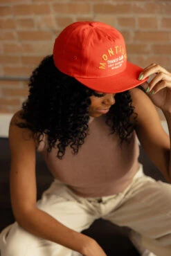 Montauk Snapback Baseball Cap - Flat Brim Cotton Summer Hat -ROOLEE FASHION SHOP 7W4A2045