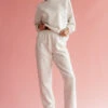 Soft Terry Lined Classic Sweatpants for Women -ROOLEE FASHION SHOP 7W4A2128