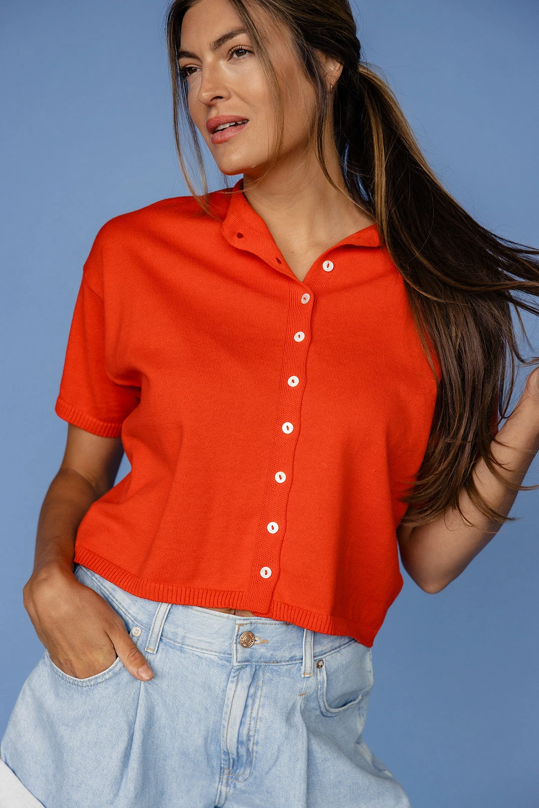 The Essential Short Sleeve Cardi 10 The Essential Short Sleeve Cardi - Image 8