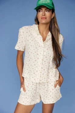 Floral Gauzy Tie Waist Shorts with Pockets 13 Floral Gauzy Tie Waist Shorts with Pockets -ROOLEE FASHION SHOP 7W4A2351 adfa1251 c70a 49ed 91fd b4a2813ebbed