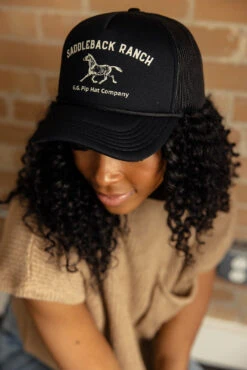 Saddleback Ranch Vintage-Inspired Foam Trucker Hat -ROOLEE FASHION SHOP 7W4A2379 d168e500 5b3b 4470 8d82 580817d6b204