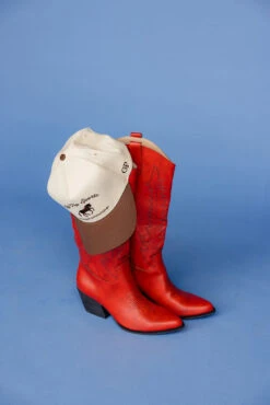 Izabella Western Cowboy Boots with Contrasted Embroidery -ROOLEE FASHION SHOP 7W4A2529 4b620354 a064 4a3b 8553 fa8367c532c8