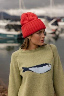 Free People Coast Line Beanie - Soft Knit Cable Hat