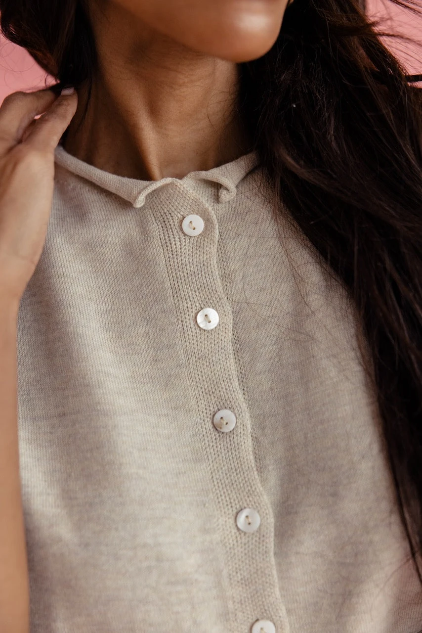 The Essential Short Sleeve Cardi 5 The Essential Short Sleeve Cardi - Image 3