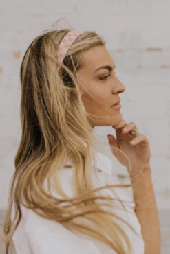 Retro Checkered Headband: Funky Vintage-Style Hair Accessory -ROOLEE FASHION SHOP 7W4A2645