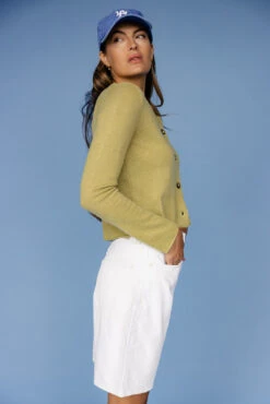 Free People Montana White Denim Bermuda Shorts -ROOLEE FASHION SHOP 7W4A2683 7802cb6b 7b7b 4f50 bbc8 731f81b95a84