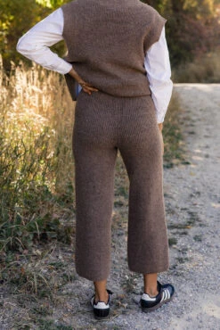 Ribbed Knit Wide Leg Pants - Courtney Cozy Winter Lounge Set 17 Ribbed Knit Wide Leg Pants - Courtney Cozy Winter Lounge Set -ROOLEE FASHION SHOP 7W4A2853