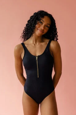 Selena Zip Up One Piece -ROOLEE FASHION SHOP 7W4A3462