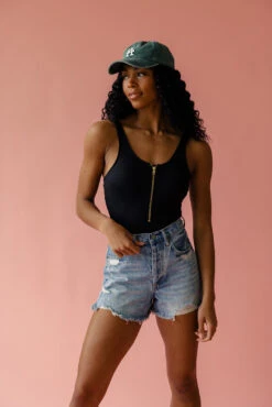 Selena Zip Up One Piece