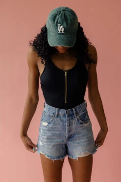 Selena Zip Up One Piece -ROOLEE FASHION SHOP 7W4A3508