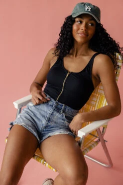 Selena Zip Up One Piece -ROOLEE FASHION SHOP 7W4A3542 ec3bdcdd f794 4b37 8c1e 5fbef314ad35