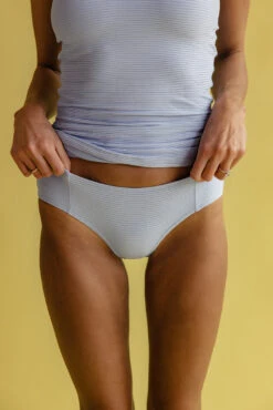 Celeste Flat Rib Classic Bikini Bottom -ROOLEE FASHION SHOP 7W4A3634