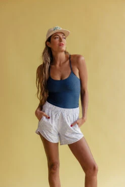 Coastal Stevie One Piece - Flattering Ribbed Swimsuit with UPF 50 -ROOLEE FASHION SHOP 7W4A3805 2fa557da 1b34 47d3 b3ca 727a27a9e7a6