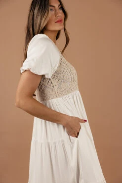 Feels Like Home Crochet Dress -ROOLEE FASHION SHOP 7W4A3957