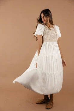 Feels Like Home Crochet Dress -ROOLEE FASHION SHOP 7W4A3970