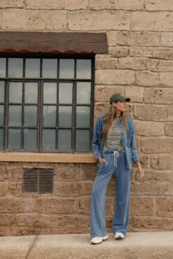 Riverside Terry-Lined Button Down Shirt Jacket -ROOLEE FASHION SHOP 7W4A3978 2e371984 74d2 4737 8216 cfaf062e891e