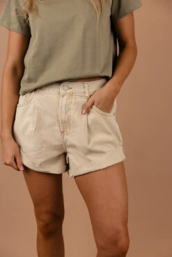 Free People Danni High-Rise Cuffed Shorts -ROOLEE FASHION SHOP 7W4A4070