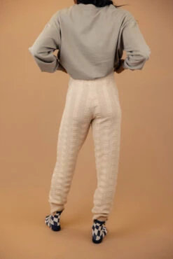 Antonoff Textured Knit Joggers - Cozy Lounge Pants -ROOLEE FASHION SHOP 7W4A4099 b61b7dd6 e63f 4242 9de6 9ad9919636b5