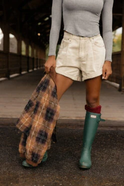 Chunky Knit Knee High Socks - Thick Winter Boot Socks -ROOLEE FASHION SHOP 7W4A4386
