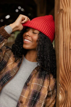 Ribbed Knit Beanie - The Wharf Classic Winter Essential