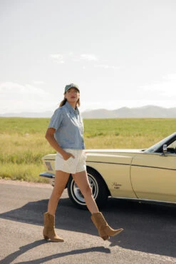 Floral Print Summer Shorts with Pockets and Drawstring Waist -ROOLEE FASHION SHOP 7W4A4659