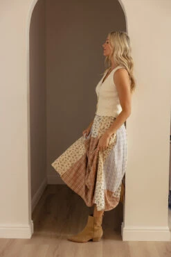 Ribbed Button-Down Vest - V-Neck Stretchy Knit Top 15 Ribbed Button-Down Vest - V-Neck Stretchy Knit Top -ROOLEE FASHION SHOP 7W4A4756