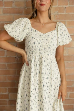 Hadlee Textured Puff Sleeve Dress -ROOLEE FASHION SHOP 7W4A4822 5dcf5dfc 375b 4c24 9511 46364f0e0863